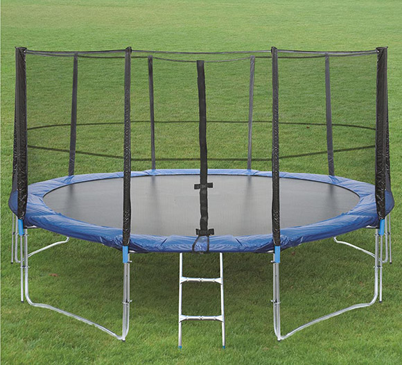 Wahnsinn Trampolin Set 426 cm UVP 399,98 € incl. Netz, Leiter